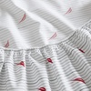 image:imageNautica  Twin Sheet Set with Fitted Sheet amp PillowcaseAudley Stripe Red