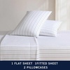 image:imageNautica  Twin Sheet Set with Fitted Sheet amp PillowcaseBeaux Stripe Blue