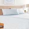 image:imageNautica  Twin Sheet Set with Fitted Sheet amp PillowcaseBeaux Stripe Navy
