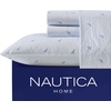 image:imageNautica  Twin Sheet Set with Fitted Sheet amp PillowcaseBoat Stripe Pale Blue