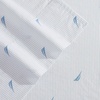 image:imageNautica  Twin Sheet Set with Fitted Sheet amp PillowcaseBoat Stripe Pale Blue