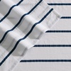 image:imageNautica  Twin Sheet Set with Fitted Sheet amp PillowcaseBrenton Stripe Navy Blue
