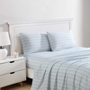 image:imageNautica  Twin Sheet Set with Fitted Sheet amp PillowcaseCamp Stripe Blue