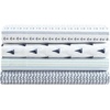 image:imageNautica  Twin Sheet Set with Fitted Sheet amp PillowcaseCamp Stripe Blue