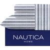 image:imageNautica  Twin Sheet Set with Fitted Sheet amp PillowcaseColeridge Stripe Blue