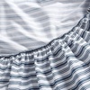 image:imageNautica  Twin Sheet Set with Fitted Sheet amp PillowcaseColeridge Stripe Blue