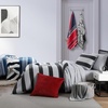image:imageNautica  Twin Sheet Set with Fitted Sheet amp PillowcaseColeridge Stripe Charcoal