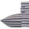 image:imageNautica  Twin Sheet Set with Fitted Sheet amp PillowcaseColeridge Stripe Charcoal