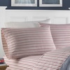 image:imageNautica  Twin Sheet Set with Fitted Sheet amp PillowcaseColeridge Stripe Red