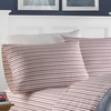 image:imageNautica  Twin Sheet Set with Fitted Sheet amp PillowcaseColeridge Stripe Red