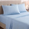 image:imageNautica  Twin Sheet Set with Fitted Sheet amp PillowcaseGeo Floral Blue
