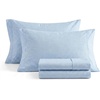 image:imageNautica  Twin Sheet Set with Fitted Sheet amp PillowcaseGeo Floral Blue