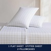 image:imageNautica  Twin Sheet Set with Fitted Sheet amp PillowcaseMalor Plaid