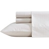 image:imageNautica  Twin Sheet Set with Fitted Sheet amp PillowcasePenny Pinstripe Brown