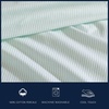image:imageNautica  Twin Sheet Set with Fitted Sheet amp PillowcasePenny Pinstripe Green