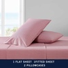 image:imageNautica  Twin Sheet Set with Fitted Sheet amp PillowcasePenny Pinstripe Red