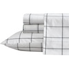 image:imageNautica  Twin Sheet Set with Fitted Sheet amp PillowcasePlot Black