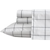 image:imageNautica  Twin Sheet Set with Fitted Sheet amp PillowcasePlot Black