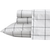 image:imageNautica  Twin Sheet Set with Fitted Sheet amp PillowcasePlot Black