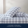 image:imageNautica  Twin Sheet Set with Fitted Sheet amp PillowcaseRyan Cove Plaid Navy