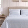 image:imageNautica  Twin Sheet Set with Fitted Sheet amp PillowcaseTayleur Stripe Blue