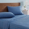 image:imageNautica  Twin Sheet Set with Fitted Sheet amp PillowcasesAlden Stripe Blue