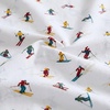image:imageNautica  Twin Sheet Set with Fitted Sheet amp PillowcasesApres Skier White