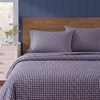 image:imageNautica  Twin Sheet Set with Fitted Sheet amp PillowcasesHeritage Plaid Blue