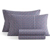 image:imageNautica  Twin Sheet Set with Fitted Sheet amp PillowcasesHeritage Plaid Blue