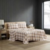 image:imageNautica  Twin Sheet Set with Fitted Sheet amp PillowcasesVintage Trunk Plaid Beige