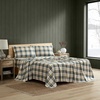 image:imageNautica  Twin Sheet Set with Fitted Sheet amp PillowcasesVintage Trunk Plaid Green