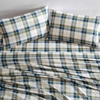 image:imageNautica  Twin Sheet Set with Fitted Sheet amp PillowcasesVintage Trunk Plaid Green