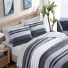 image:imageNautica  Twin Sheet Set with Pillowcase with Fully Elastic Fitted SheetQueen