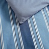 image:imageNautica  Twin Size Comforter Set with Matching ShamGilpin StripePenny Pinstripe Blue