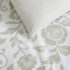 image:imageNautica  Twin Size Comforter Set with Matching ShamJacob Bay FloralPenny Pinstripe Green