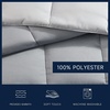 image:imageNautica  Twin Size Comforter Set with Matching ShamLongdale Solid Grey
