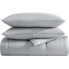 image:imageNautica  Twin Size Comforter Set with Matching ShamLongdale Solid Grey