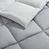 image:imageNautica  Twin Size Comforter Set with Matching ShamLongdale Solid Grey