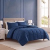 image:imageNautica  Twin Size Comforter Set with Matching ShamLongdale Stripe Navy
