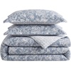 image:imageNautica  Twin Size Comforter Set with Matching ShamTortola Blue