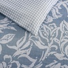 image:imageNautica  Twin Size Comforter Set with Matching ShamTortola Blue