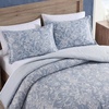 image:imageNautica  Twin Size Comforter Set with Matching ShamTortola Blue