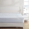 image:imageNautica  Twin Size Fitted Sheet Cotton Percale BeddingBeaux Stripe Blue