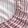 image:imageNautica  Twin Size Fitted Sheet Cotton Percale BeddingColeridge Stripe Red