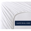 image:imageNautica  Twin Size Fitted Sheet Cotton Percale BeddingSolid White