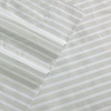image:imageNautica  Twin Size Sheet Set with Fitted Sheet amp PillowcaseBeasley Stripe Green