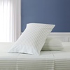 image:imageNautica  Twin Size Sheet Set with Fitted Sheet amp PillowcaseBeasley Stripe Green