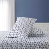 image:imageNautica  Twin Size Sheet Set with Fitted Sheet amp PillowcaseSaltwater Stars Blue