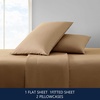 image:imageNautica  Twin XL Sheet Set with Fitted Sheet amp PillowcaseBayview Brown