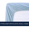 image:imageNautica  Twin XL Sheet Set with Fitted Sheet amp PillowcaseLake Blue